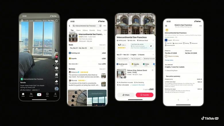 TikTok GO: Ahora Puedes Reservar Hoteles y Tours Sin Salir de TikTok — Lo que Significa para tu Negocio